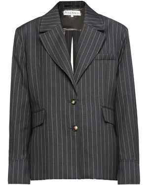 JW Anderson Open-Back Blazer - Black