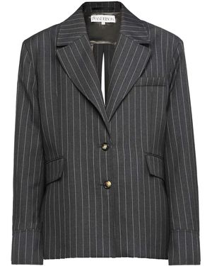 JW Anderson Open-Back Blazer - Schwarz