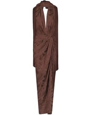 Johanna Ortiz Wildly Beautiful Maxi Dress - Brown