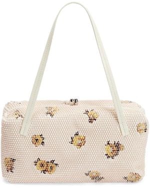 Jil Sander Goji Pillow ハンドバッグ S - ナチュラル
