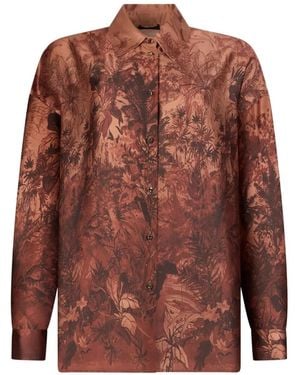 Liu Jo Button-Fastening Shirt - Brown