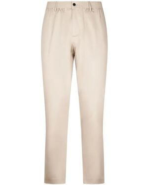 Cellar Door Elasticated Trousers - Natural