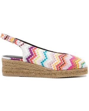 Missoni Zigzag Mules - Pink