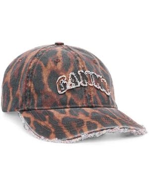Ganni Cap - Brown