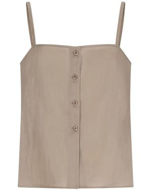 FRAME Button Top - Natural