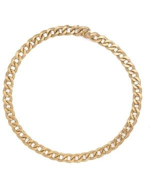Maison Margiela Collana Con Design A Catena - Metallizzato