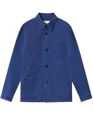 Isabel Marant Ardy Chest-Pocket Jacket - Blue
