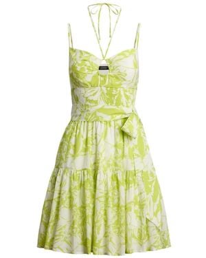Ralph Lauren Floral-Print Tiered Mini Dress - White