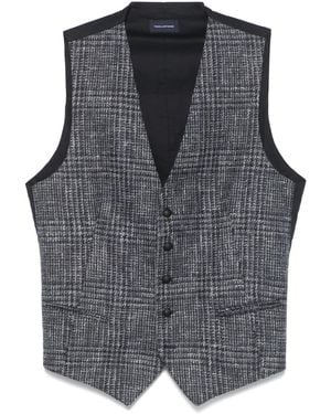 Tagliatore Gilet A Quadri - Grigio