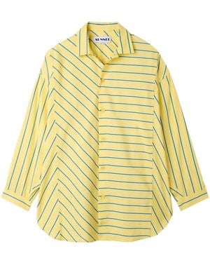 Sunnei Striped Shirt - Yellow