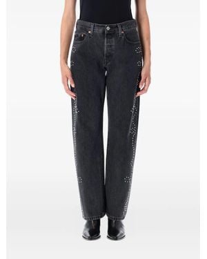 Levi's 90S Crystal-Embellished Jeans - Black