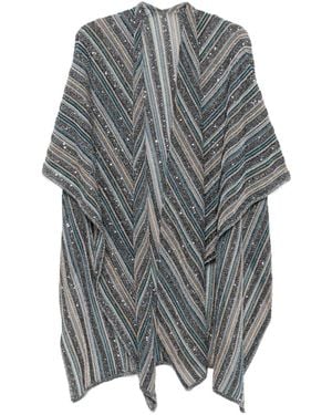 Missoni Sequin-Embellished Scarf - Gray