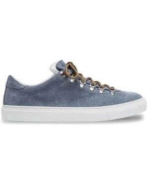 Diemme Marostica Eyelet Suede Trainers - Blue