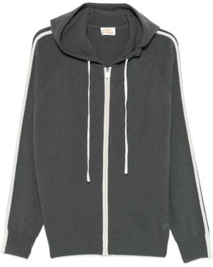 From Future Hoodie En Cachemire À Fermeture Zippée - Grey