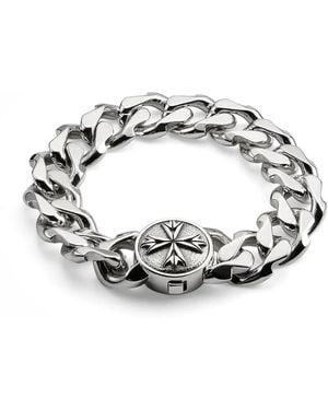 Emanuele Bicocchi Logo-Engraved Bracelet - White