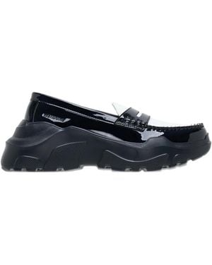 we11done Mocasines Con Plataforma - Azul