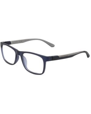 Calvin Klein Rectangle-Frame Glasses - White