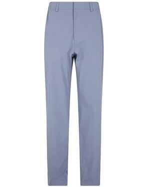 Rains Flat-Front Pants - Blue