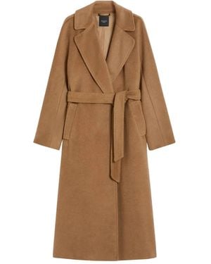 Weekend by Maxmara "tempera" Double Breasted Coat Clothing - Brown