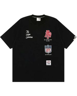 Aape By A Bathing Ape Aape Universe Graphic T-Shirt - Black