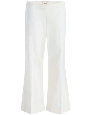 KHAITE Walter Trousers - White