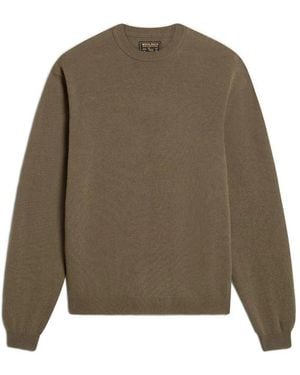 Woolrich Crew-Neck Lambswool Sweater - Natural