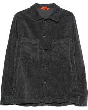 Barena Sobrecamisa De Pana Fio - Negro