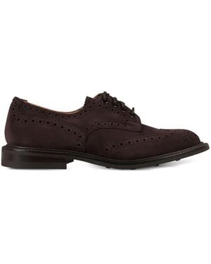 Tricker's Bourton Suede Brogues - Brown