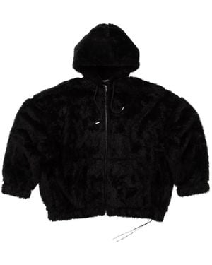 Mastermind Japan Felpa Polar Bear Con Cappuccio - Nero