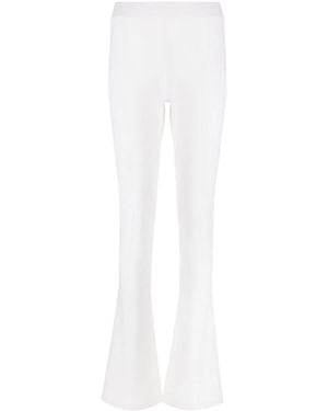 Tom Ford Flared Cashmere Knitted Pants - White