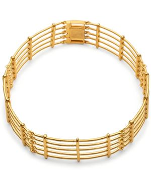 Karen Chekerdjian Studio Armour Necklace - Metallic