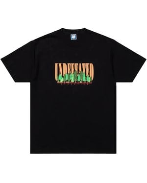 Undefeated Tree-Print T-Shirt - Black