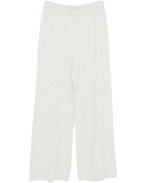 Iceberg Knitted Palazzo Trousers - White