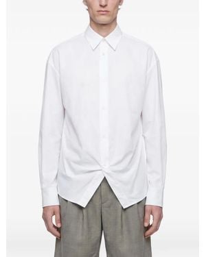Hed Mayner Long-Sleeved Shirt - White