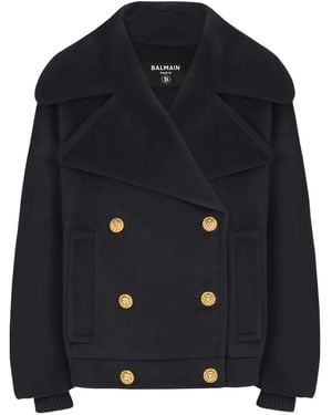 Balmain Sailorjas Met Dubbele Rij Knopen - Blauw