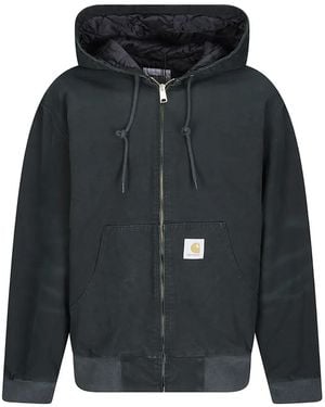 Carhartt Og Active Hooded Jacket - Blue