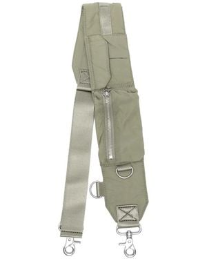 Topologie Bride À Détail De Zip - Green