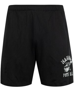 NAHMIAS Short P.E. En Résille - Black