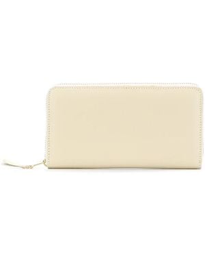 Comme des Garçons Zip Around Leather Purse - Natural