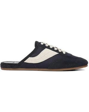 Vince Solstice Mules Mit Spitzendetail - Blau