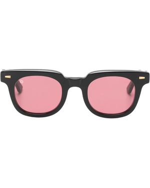 Kyme Juno Square-Frame Sunglasses - Pink