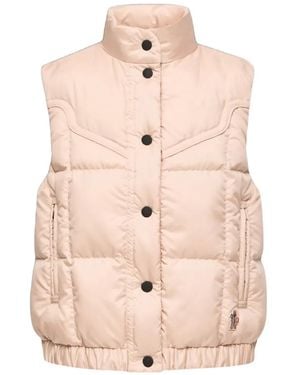 Moncler Quilted Gilet - Pink