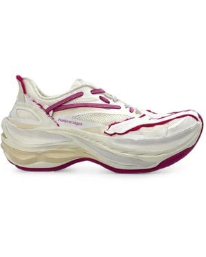 Balenciaga Jet Paneled Sneakers - White