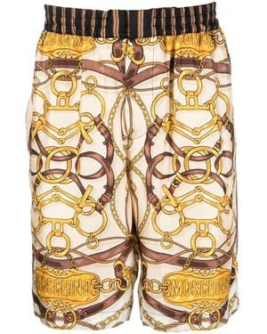 Moschino Shorts & Bermuda Shorts Silk - Natural