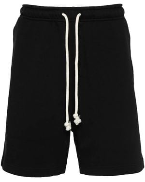 Acne Studios Fleece Track Shorts - Black