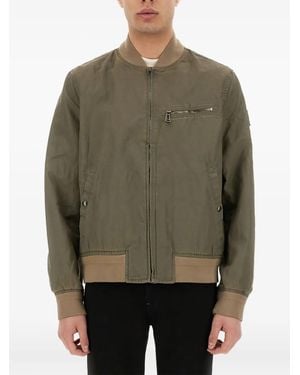 Belstaff Zip-Fastening Bomber Jacket - Green