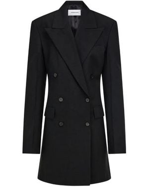 Ferragamo Double Breasted Blazer - Black