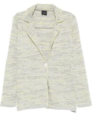 Neera Bouclé Lurex Blazer - White