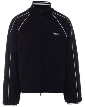 Represent Tracksuit Logo-Embroidered Sweater - Black