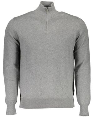 North Sails Pull À Col Montant Zippé - Grey